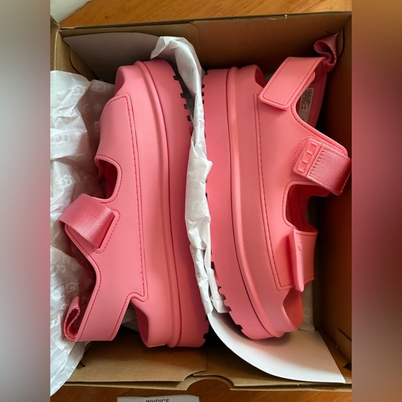 UGG GoldenGlow Tropical Pink Sandals Size 9 - Picture 5 of 12